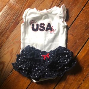 Gymboree baby MDW or July 4th outfit.
